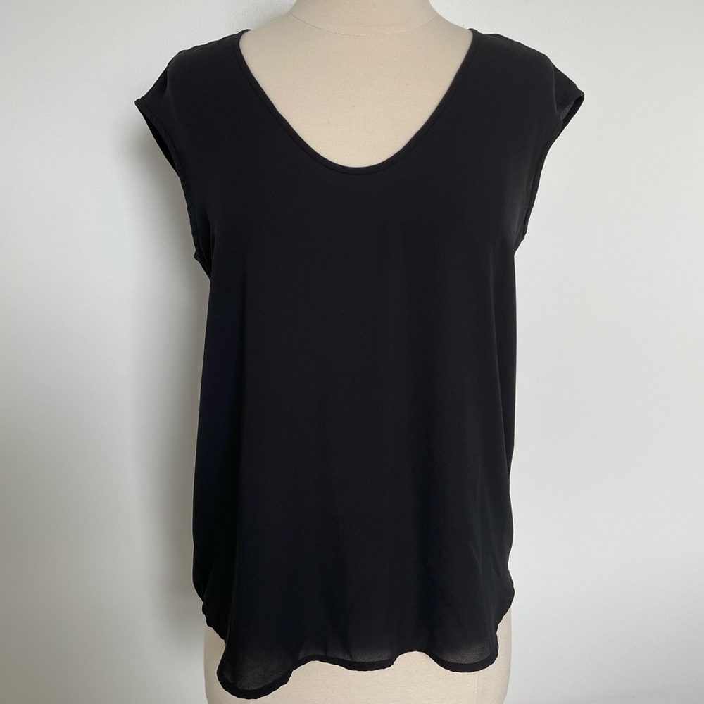 J.Crew | Black Sleeveless Top